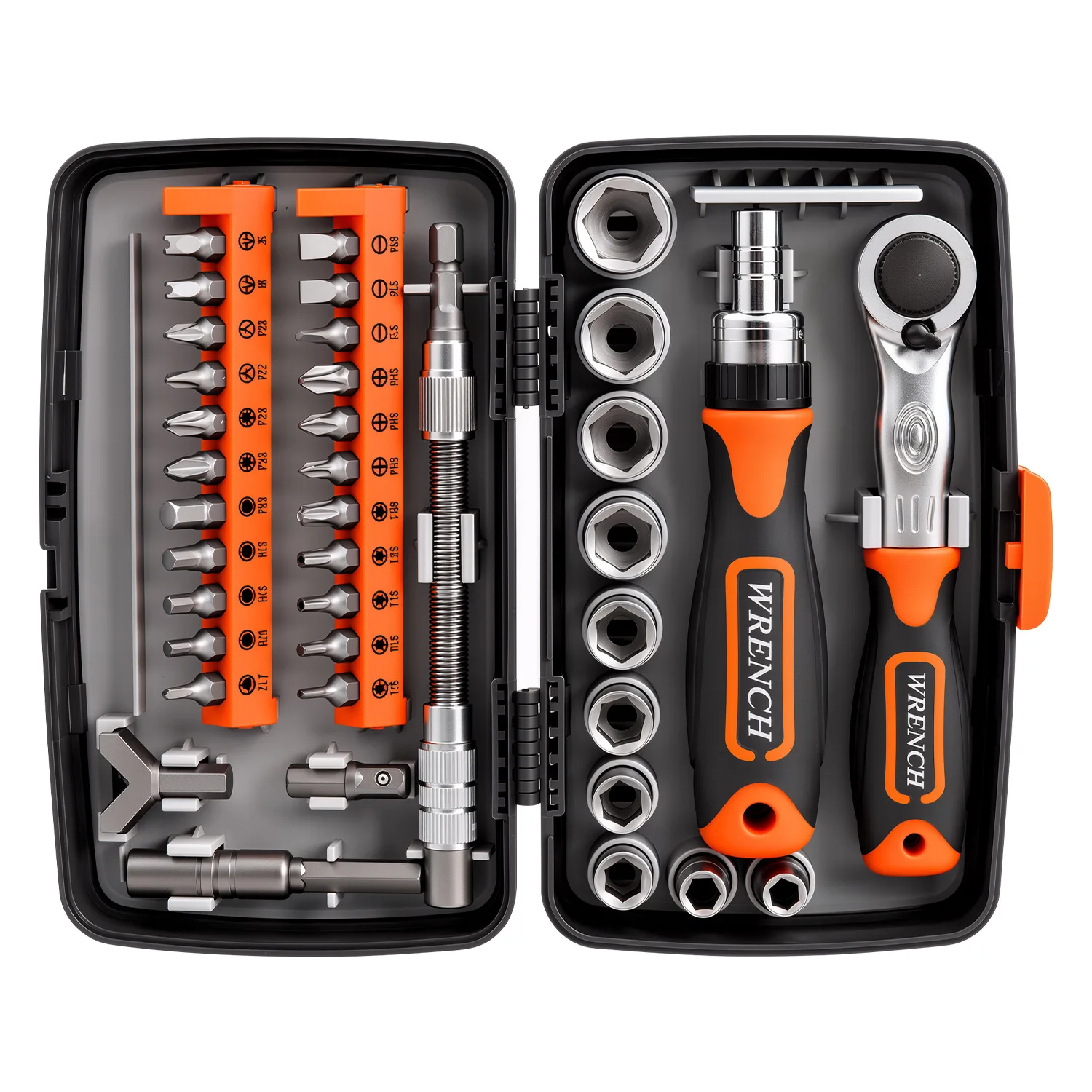 Multifunction  Screwdriver Bit Set 38-in-1 Ratchet Socket Set Toolsbox  Handle Mini Screwdriver SetPrecision Repair Tools