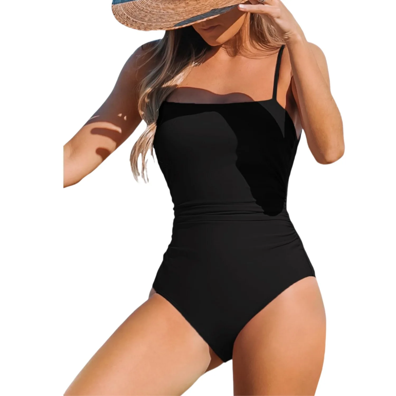 Racing swimsuit Conservative Triangle Sport Swimsuit Women's Fashion I-Character Beautiful Back One-piece Swimsuit