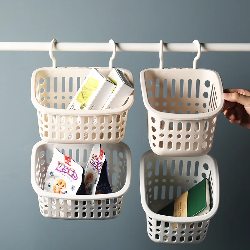 Home Multifunctional Hanging Storage Basket, Bathroom Hanging Basket, Shower Basket, Toy Snack Storage Basket
