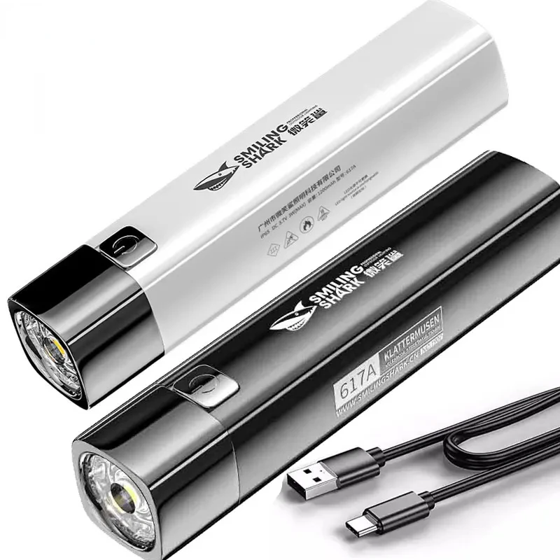 

Super Bright LED Flashlight USB Rechargeable 18650 Battery Led Torch for Night Riding Camping Hunting & Indoor Flash light
