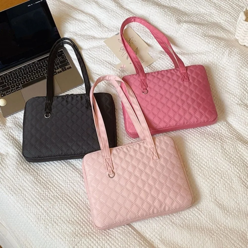 

Сумка-портфель для ноутбука 11/14 дюймов, простая однотонная ударопрочная сумка для хранения компьютера, водонепроницаемая деловая сумка для документов, дорожная сумка