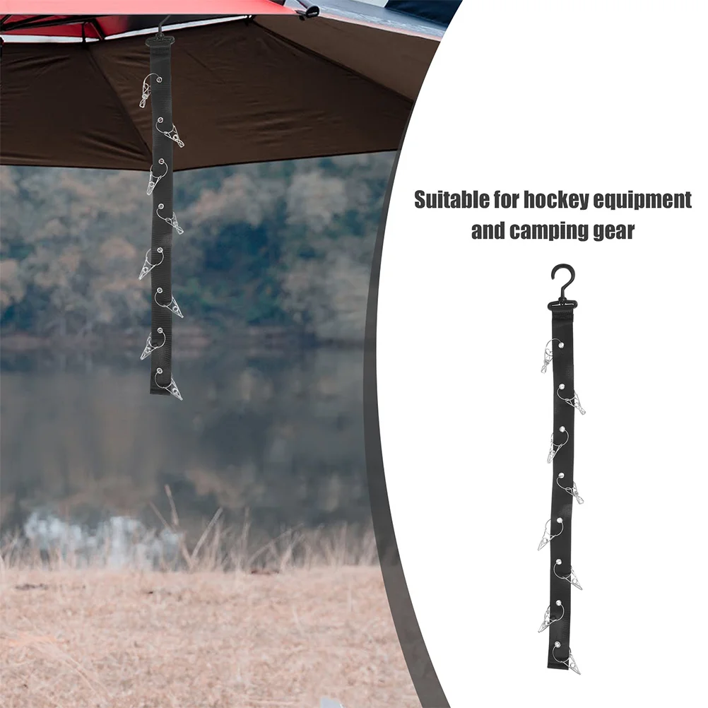 

Hockey Equipment Drying Rack Portable Hanging Straps Sports Gear Organizer Easy to Use Hockey Drying Rack Portable Sports Gear,