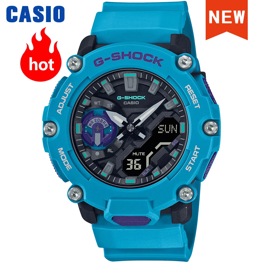 Casio watch for men g shock Carbon Fiber Protection Outdoor  Sports 200m Waterproof Electronic Quartz Watch reloj casio hombre