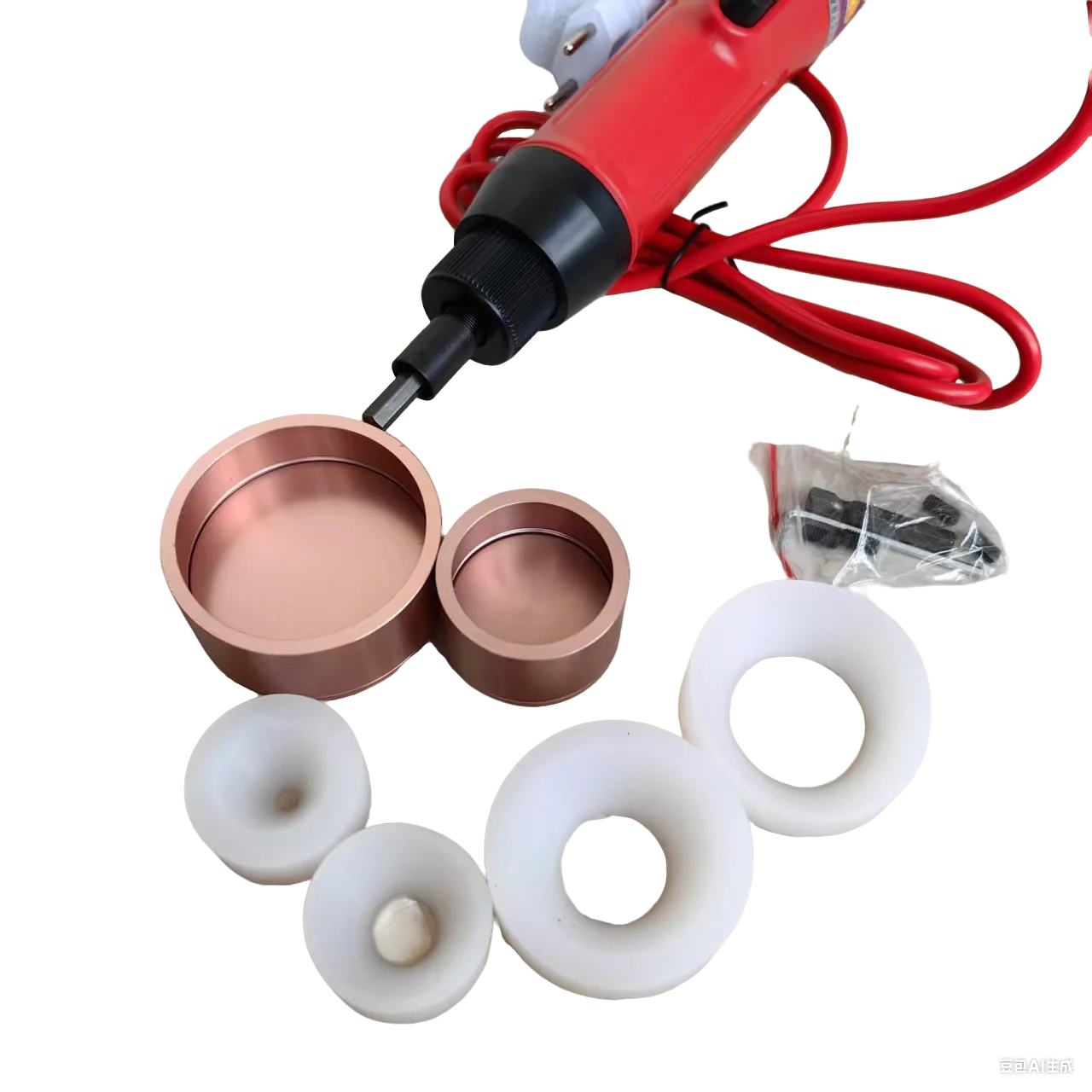 เครื่อง Capping Hand Hold Screw Capper ขวดไฟฟ้า 10-50 มม.หมวก Screwing คู่มือแบบพกพากึ่งอัตโนมัติหมุน Screwer