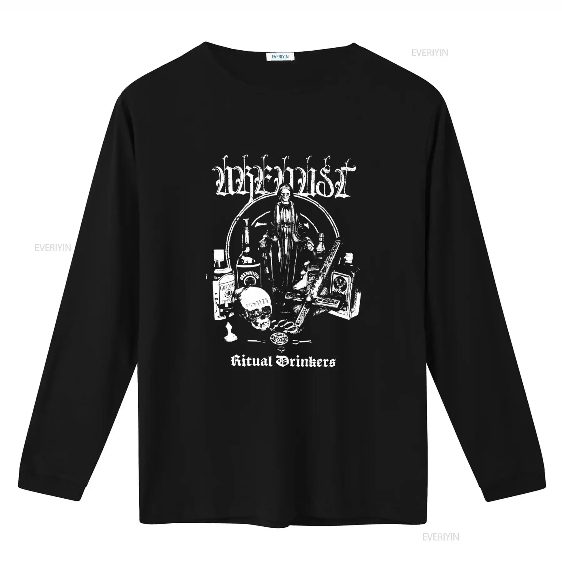 Limited NWT Urfaust Ritual Drinkers Netherlands Black Metal Retro Gothic T Shirt S 4XL vintage Washed Top For Everyday Wear