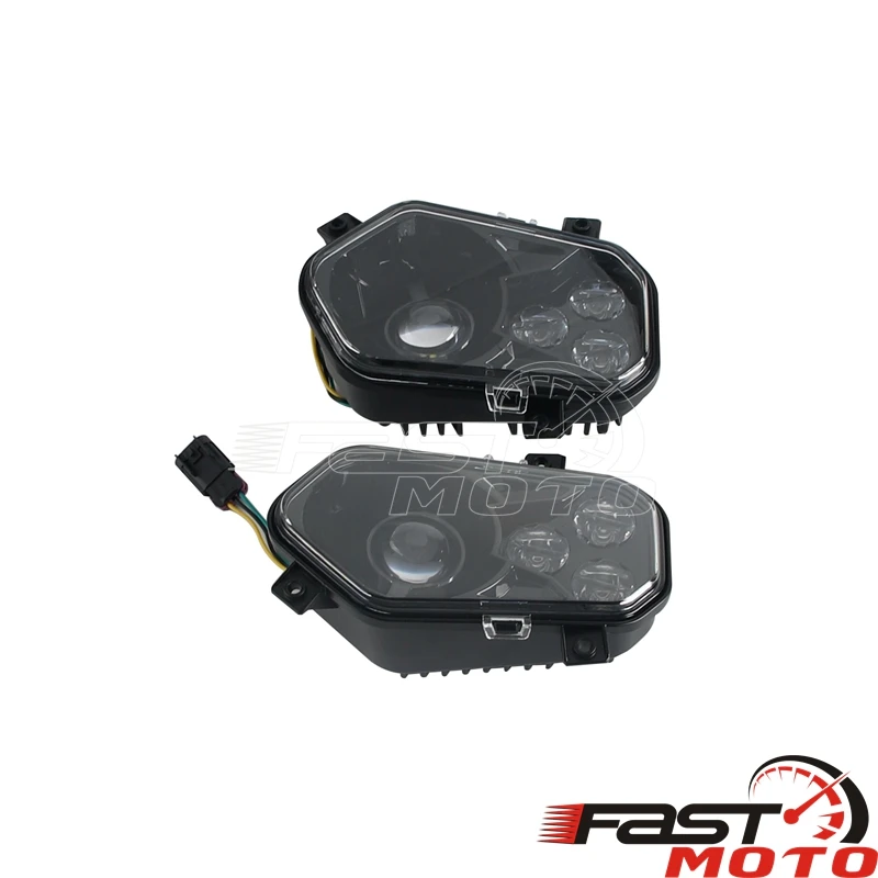 ATV LED المصباح عالية منخفضة شعاع كشافات ل بولاريس RZR 570 800 XP 900 الحارس 900/800/700 EV ETX Hawkeye ACE 325 500 570 900