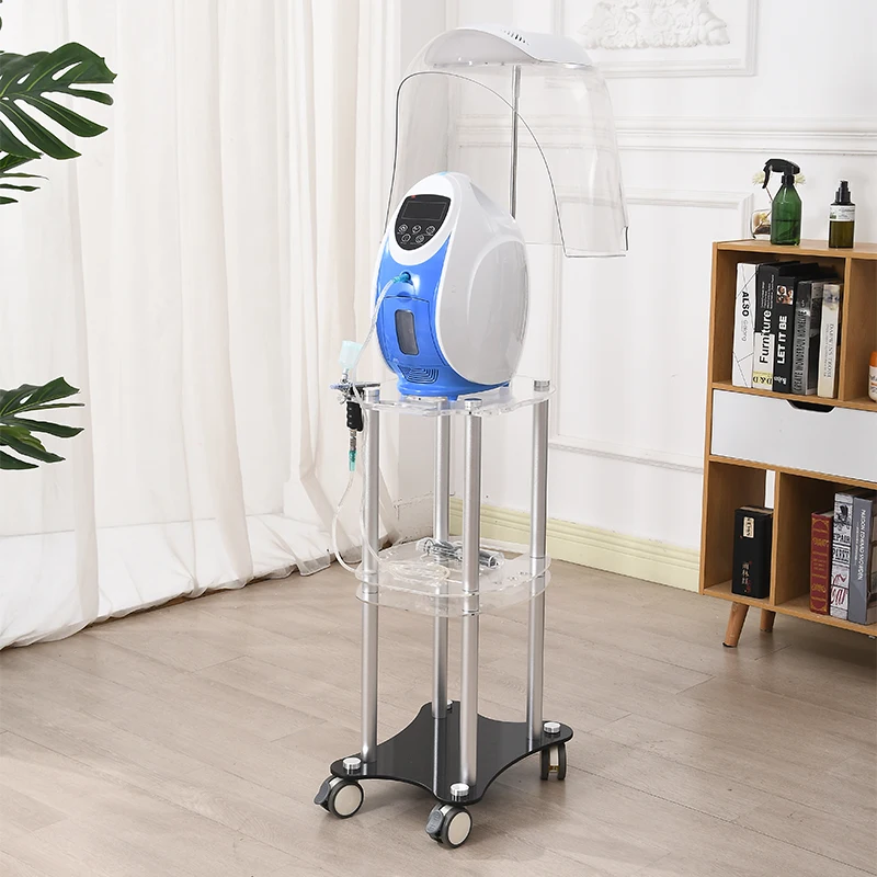 LED Dome O2toderm Oxygen Therapy Facial Machine Portable Anti-aging Skin Rejuvenation Equipment