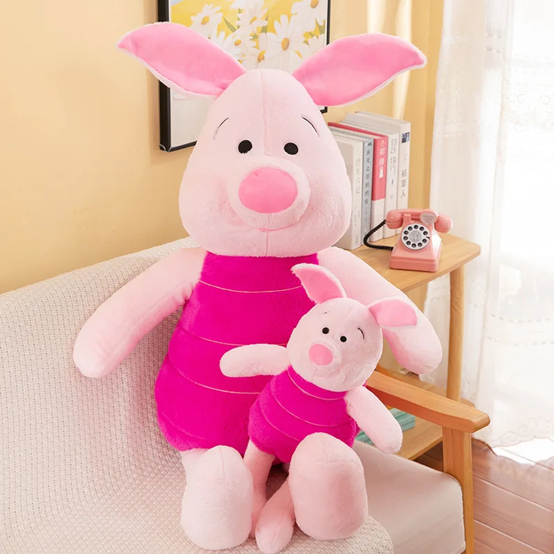 50cm Cartoon Pijie Schwein Plüsch tier rosa Riesen puppe Bett Stoff Puppe rosa Schwein Puppe Winnie kleiner Bär Freund schlafen Plüschtiere Puppen