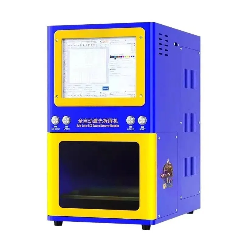

screen removal machine flat fruit back cover mobile phone screen cutting machine