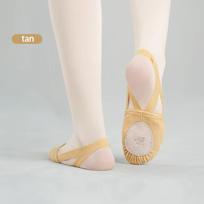 Chaussures de danse coordonnantes pour femmes, chaussures de ballet, chaussures de gymnastique, demi