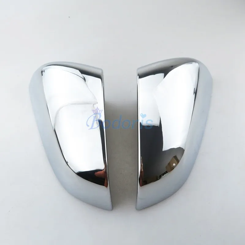 

For Tesla Model S 2014-2019 Door Mirror Cover Highlight Silver Side Wing Rearview Overlay Rear View Garnish Moulding Accessories