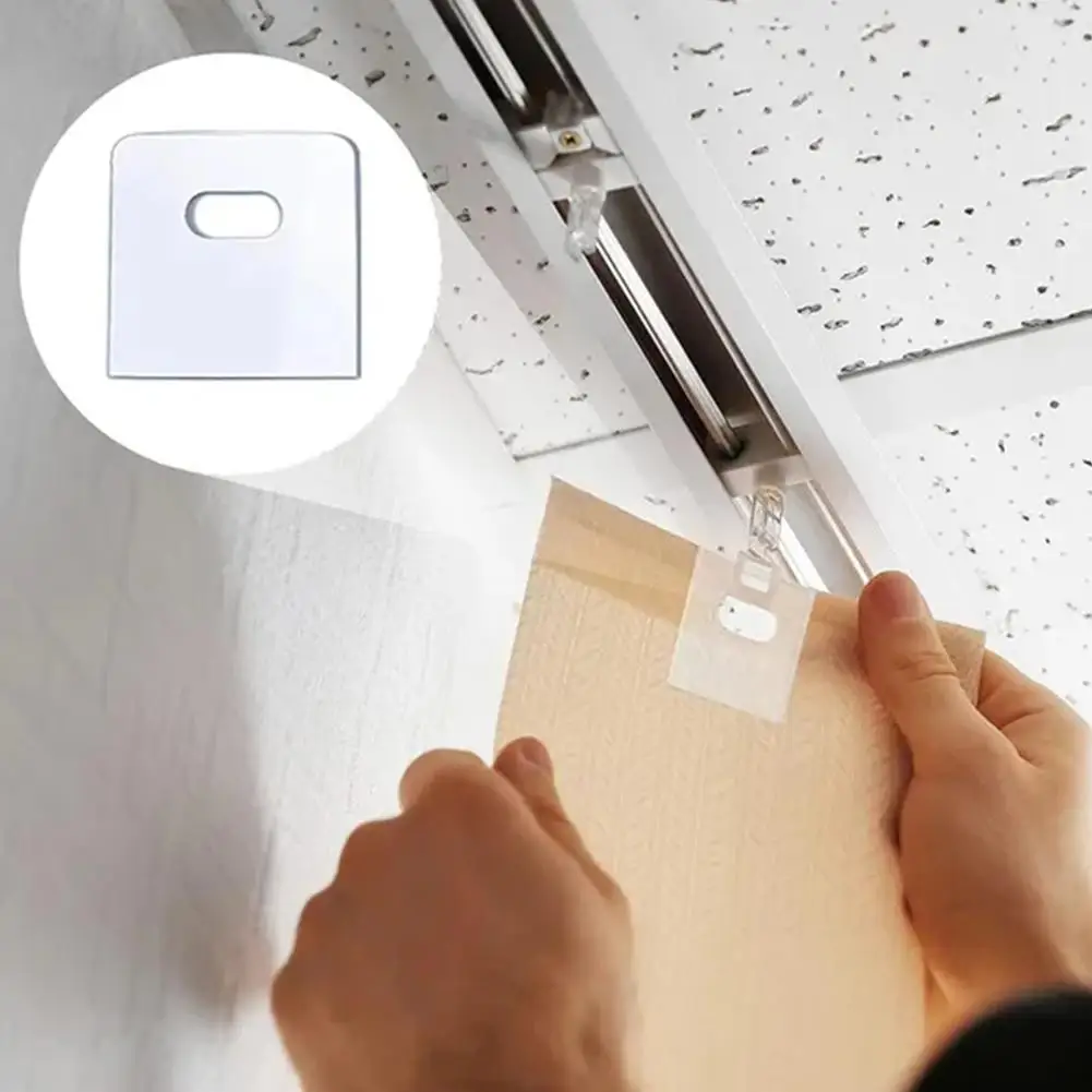 30Pcs Curtain Repair Stickers Blind Fixers Easy Blinds Tabs Parts White Vertical Louver Repair Slats Vertical Fixing Window