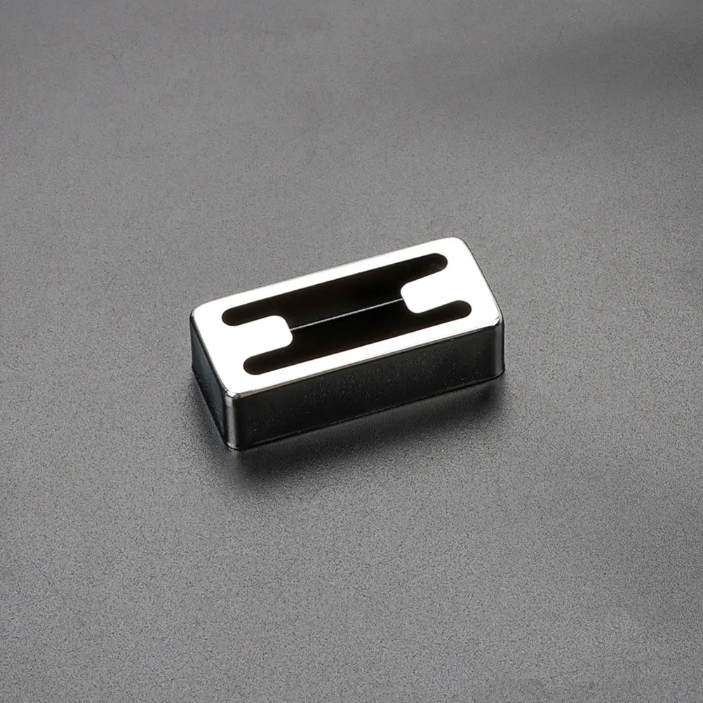 

1 Piece Chrome Pickup Cover for Electric Guitar Durable Metal Protective GB355 Sleek Design Compatibility Musical Instruments