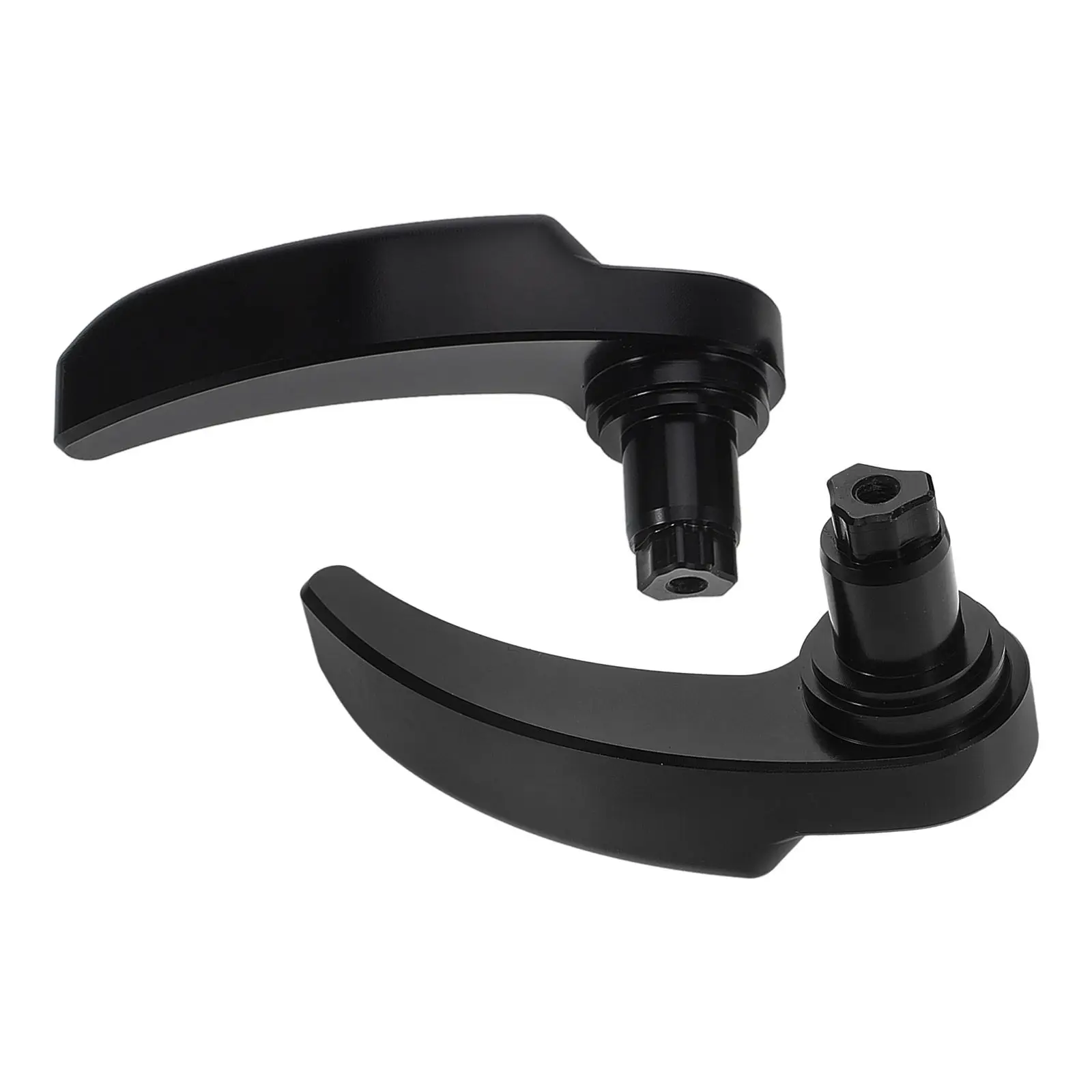 

1Pair Saddlebag Latch Kit Metal Construction Easy Installation Secure Locking Motorcycle Saddle Bag Lifter Compatible
