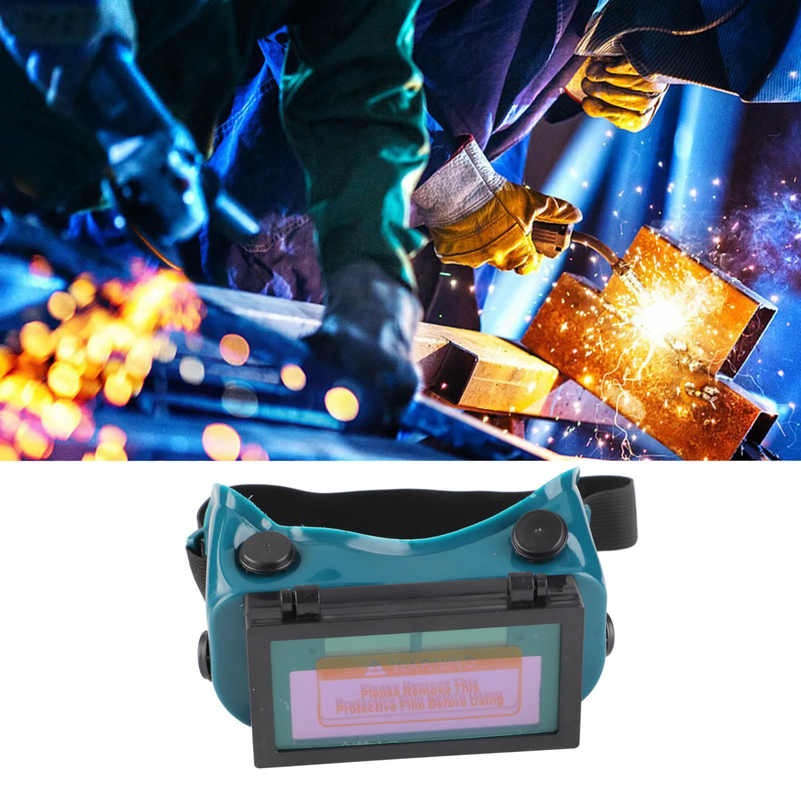 

ZK20 Solar Auto Darkening Eye Mask Welding Goggles Welder Eye Protective Glasses