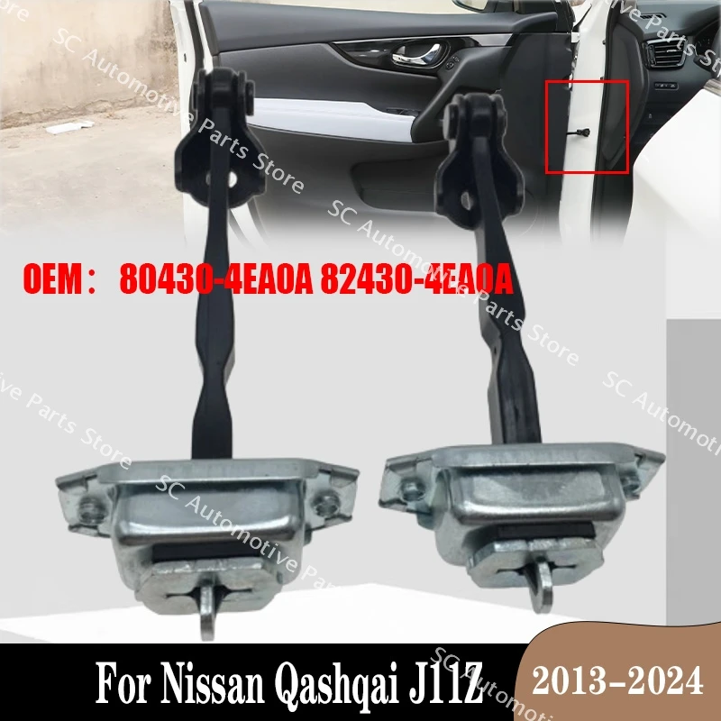For Nissan Qashqai J11Z 2013-2024 Car Door Check Restrict Stop 80430-4EA0A 82430-4EA0A Car Door Stopper Strap
