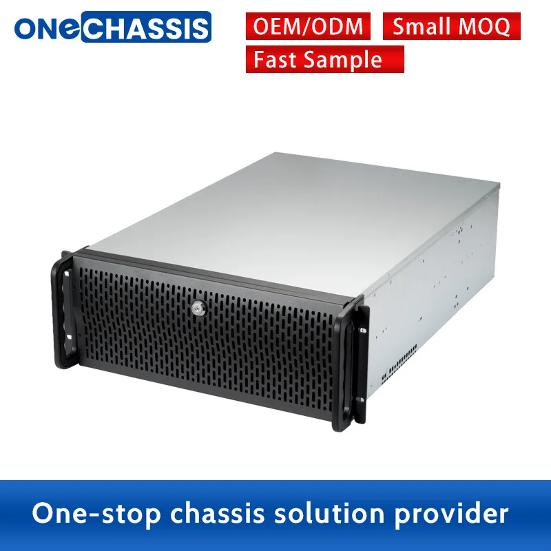 OEM ODM 4U 19 Inch Industrial Server Case Computer Server Chassis Industrial Computer Case IPC ATX Rack Mount Case