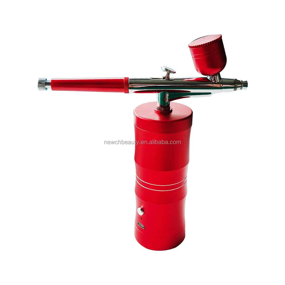 

Rechargeable Portable Airbrush Kit Dual-action Spray printer System Air Brush for Painting Makeup Nail and Cake Airbrush Kit