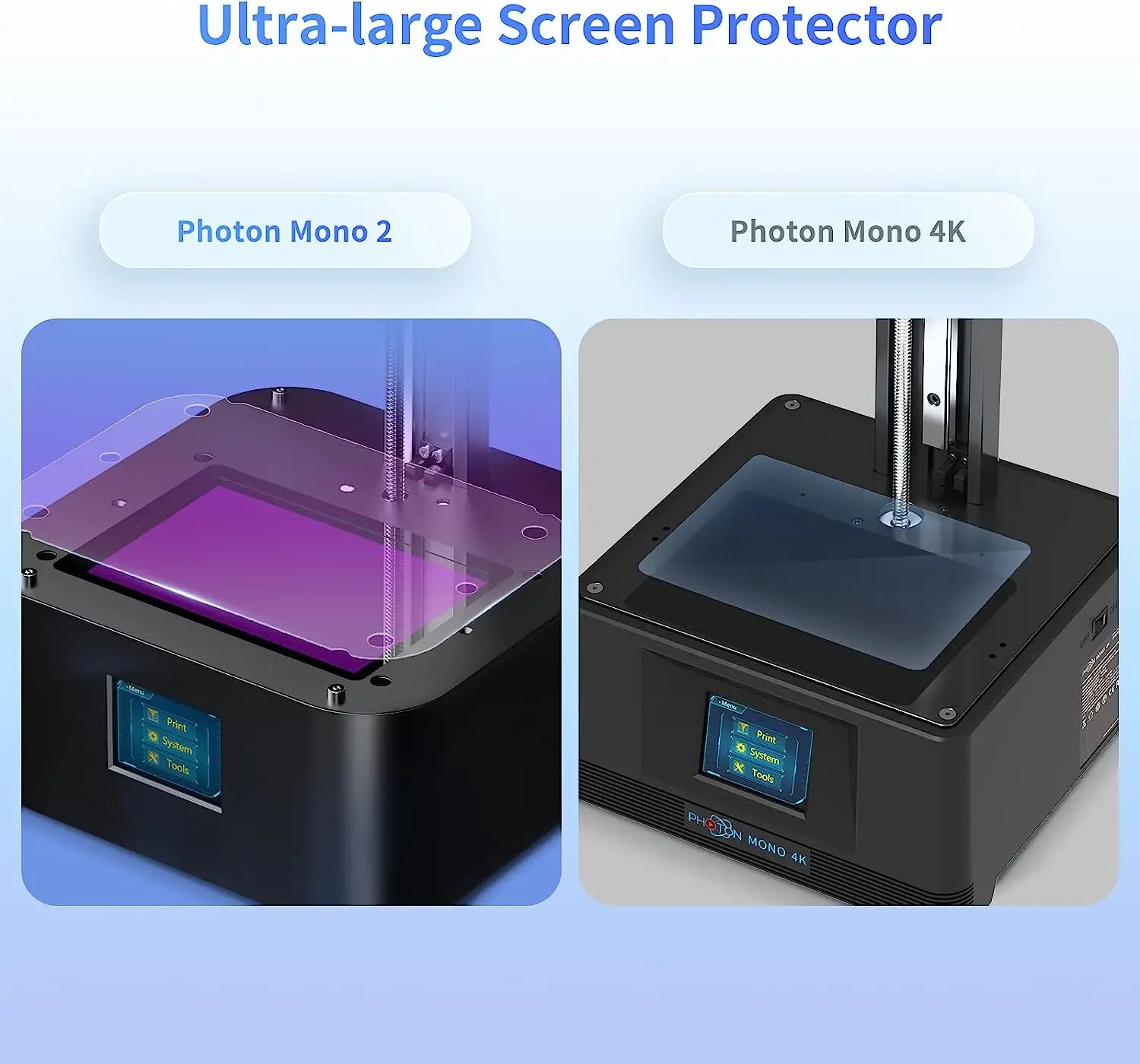 Anycubic Photon Mono 2 3D Printing 6.6-inch 4K LCD Screen Print Volume 165x143x89mm Upgraded LighTurbo Matrix Resin 3D Print