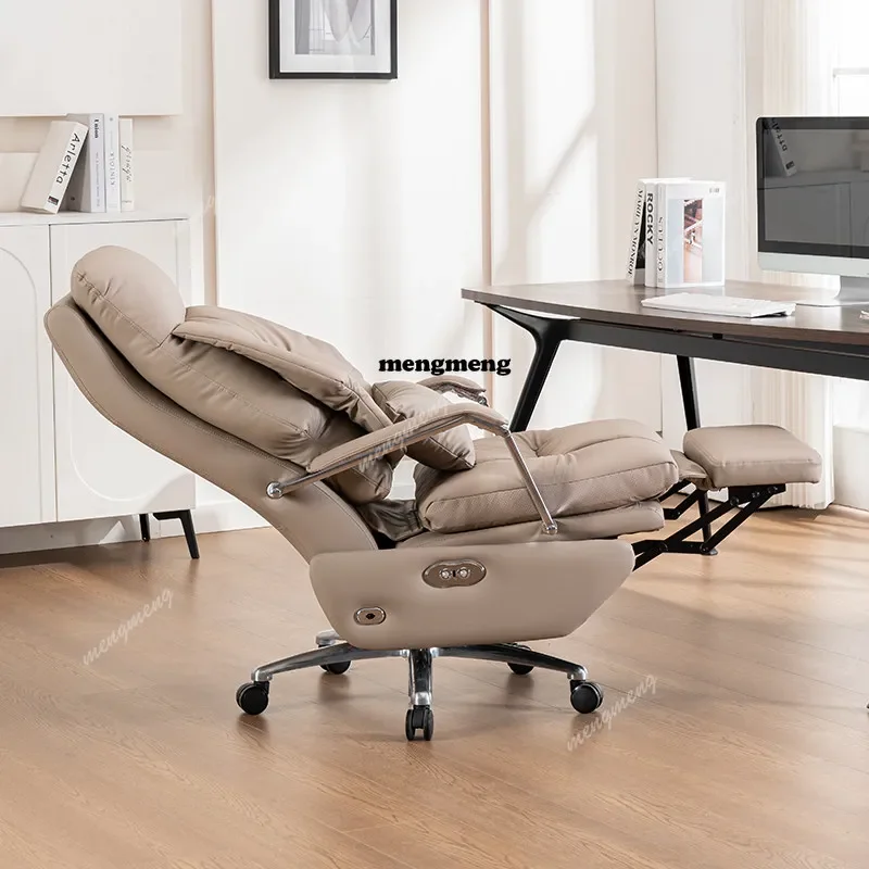 New arrive Electric Boss Chair Business Leather Recumbable Massage Ventilated Heating Sofa Chair Office Household Classroom Chai