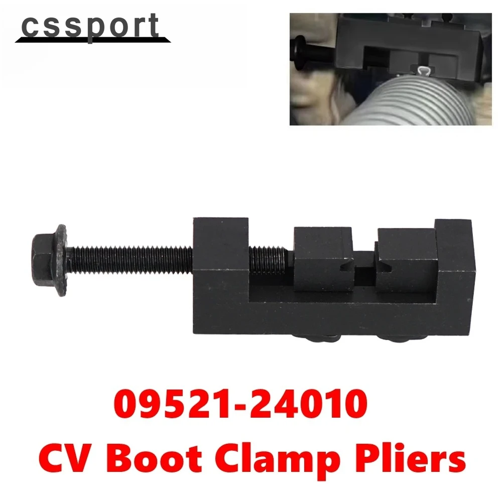 

CV Boot Clamp Pliers, Single Ear Hose Drive Shaft CV Axle Boot Clamp Removal and Installation Tool for Toyota Lexus 09521-24010