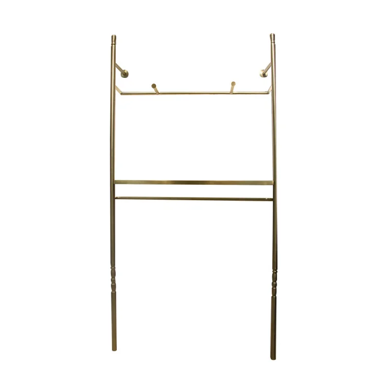 custom.Customize Display Clothing Racks Garment Shelves Women Luxury Stainless Steel Clothing Display Racks Boutique Sh