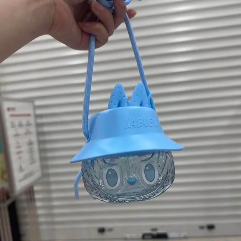 정품 팝마트 라부부 더 몬스터즈 와키 마트 시리즈 텀블러 블라인드 박스 홈 데코레이션 귀여운 모델 생일 선물 소녀용