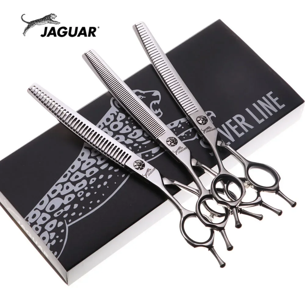 JP440C high-end 7 inch professional dog grooming scissors left handed curved thinning shears for dog animal hair tijeras tesoura