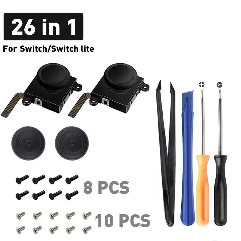 DATA FROG 3D Joystick Replacement Kit For Switch Lite OLED