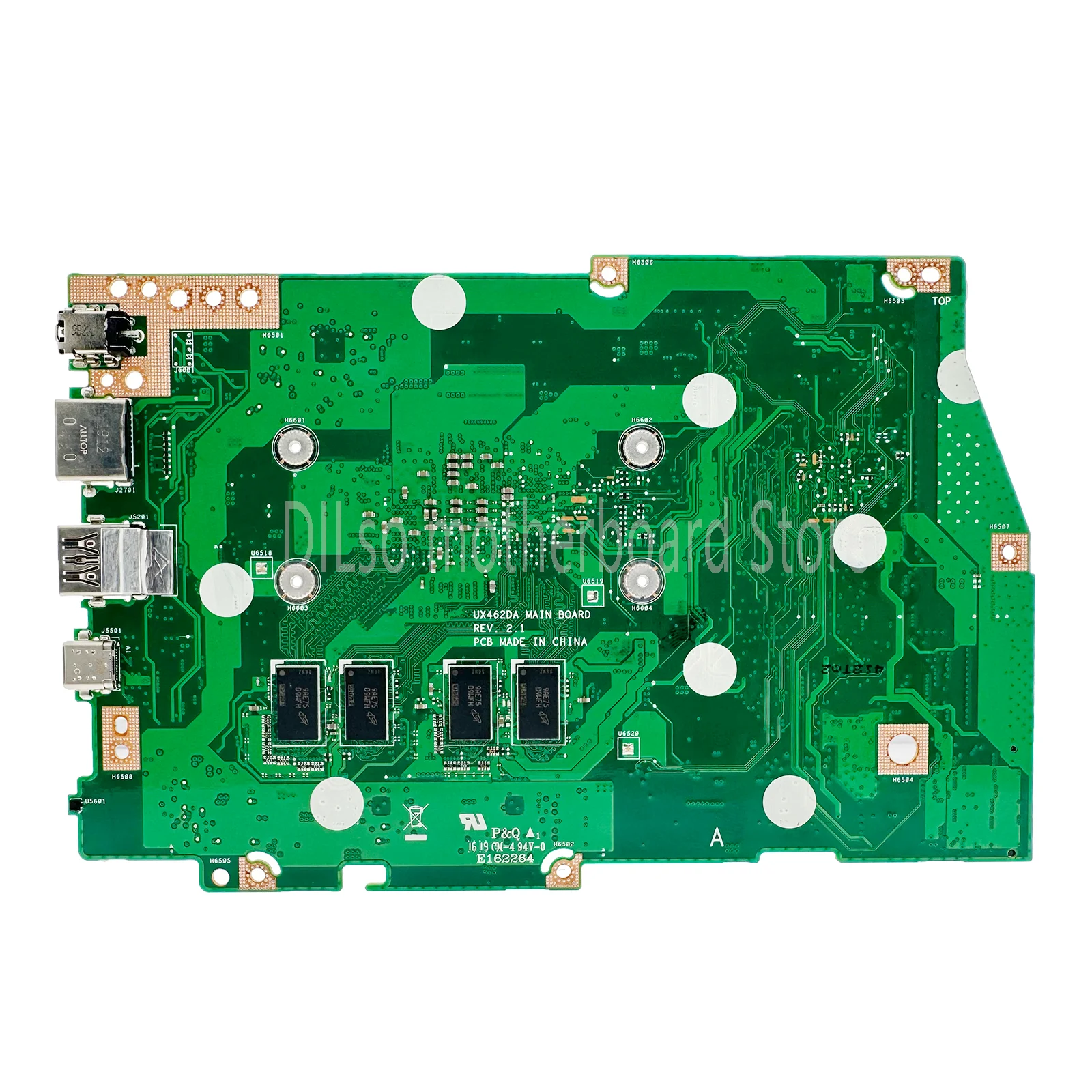 KEFU UX462DA Mainboard For ASUS Zenbook Flip 14 UM462 UX462QA UX462DA Q406DA Laptop Motherboard With R5-3500U R7-3700U 8GB/RAM