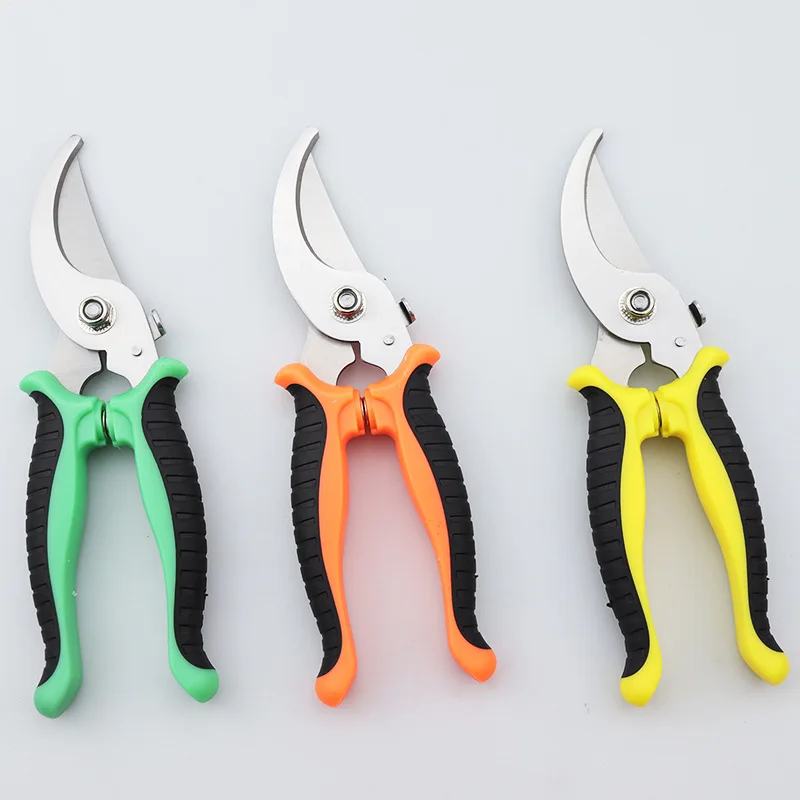 Pruner Garden Scissors Professional Sharp Bypass Pruning Shears Tree Trimmers Secateurs Hand Clippers For Garden Beak Scissors