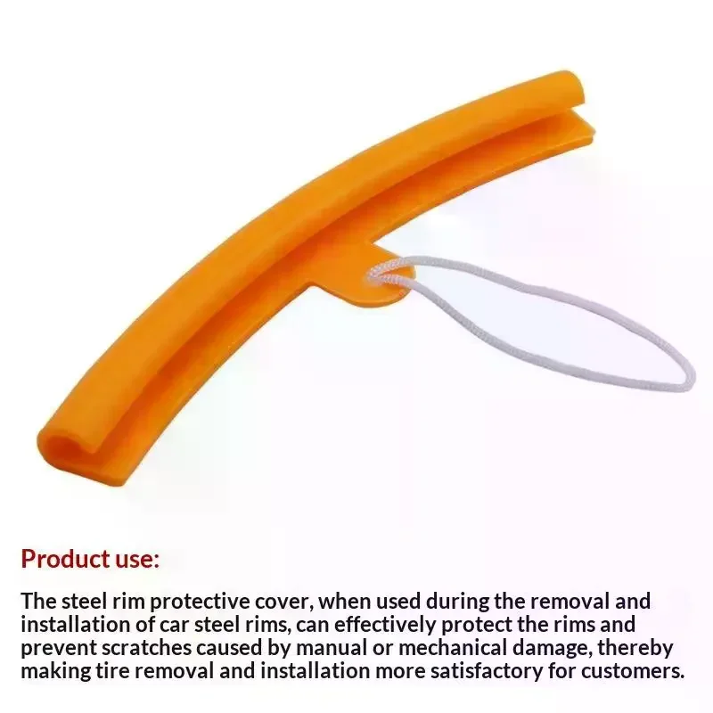 

5Pcs Car Motorcycle Wheel Guard Rim Protectors Bicycle Car Wheel Rim Protector Tyre Changer Guard Tire Change Protection Tool