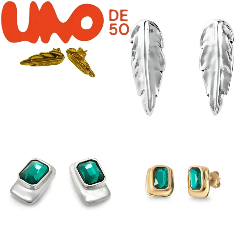 

UNOde50 Earrings: 24K Gold & Silver, High-Grade Fashion At A Low Price
