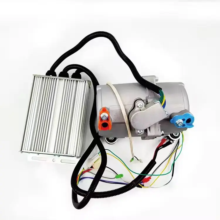 New 800/97701F2800RU/9 12/24 Volt Electric Car Air Conditioner Scroll Compressor Mini AC Blower for Trucks and Buses