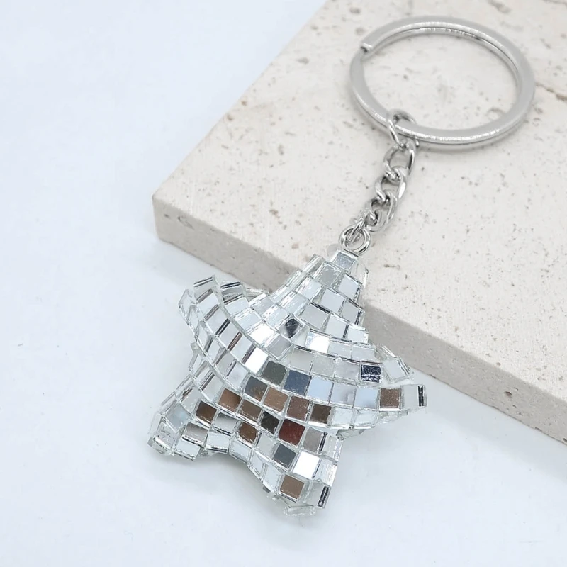 

Disco Ball Chains Miniature Disco Ball Holders Glossy Finish Perfect For Nightclub Celebration