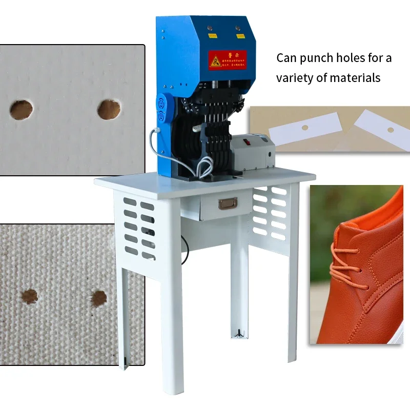 Upper/Belt/Clothing Hole Punching Machine Automatic Six Hole Punching Machine
