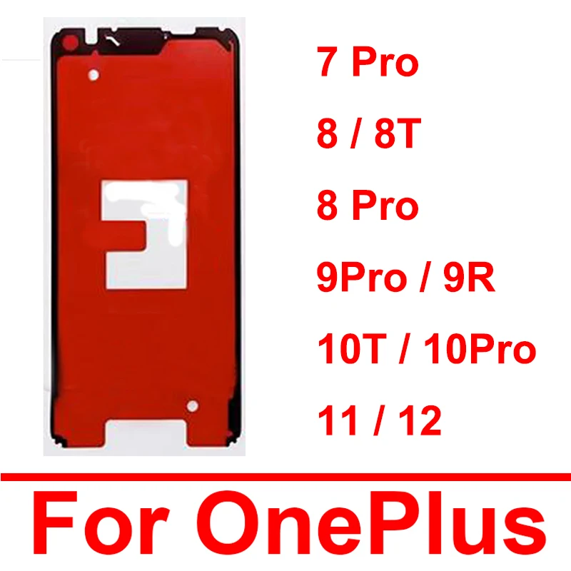 LCD Screen Adhesive For Oneplus 1+ 7 8 9 Pro 8T 9R 10T 11 12 Front LCD Dispaly Screen Adhesive Sticker Tape Glue