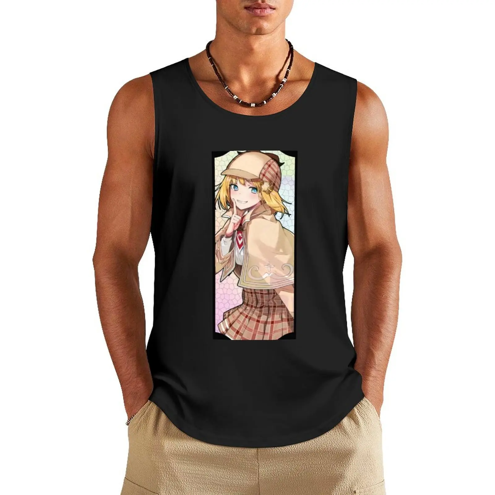 

Watson Amelia Myth - Hololive #hololiveEnglish #holoMyth Tank Top t shirt gym fitness clothing for men summer clothes