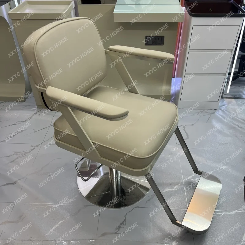 

Кресло для парикмахерской EEBarber, специальное кресло для салона красоты, простое кресло для завивки и окрашивания волос, новое кресло для стрижки.