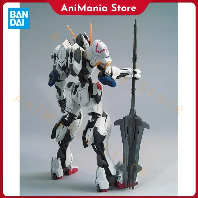 

Bandai Genuine Gundam Model Kit Anime Figure MG 1/100 Gundam Barbatos Fourth Form Action Figures Collectible Toys Gifts for Kids