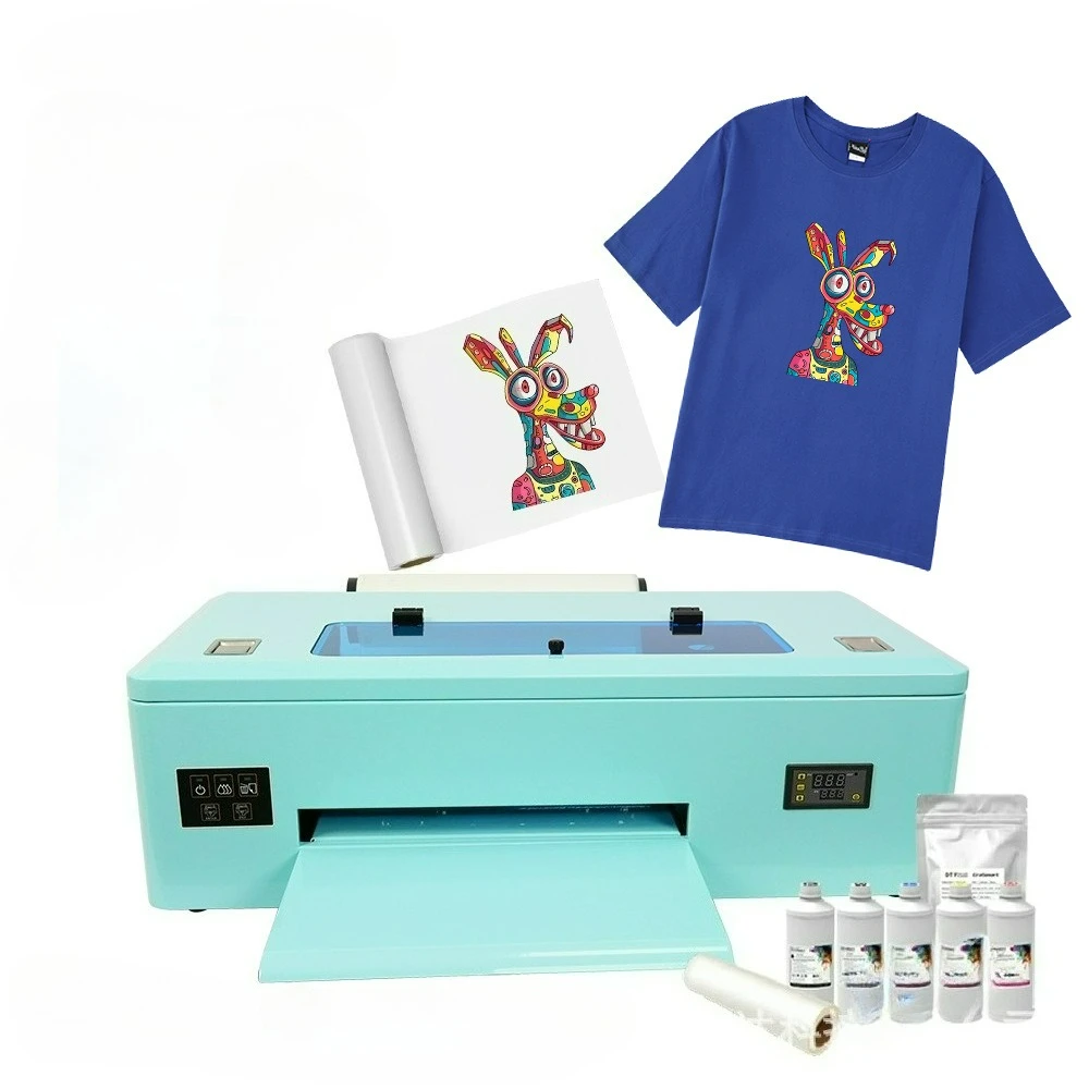 

DTF офсетный принтер для печати с белыми чернилами, футболка, одежда, свитер, цифровая печатная машина с логотипом