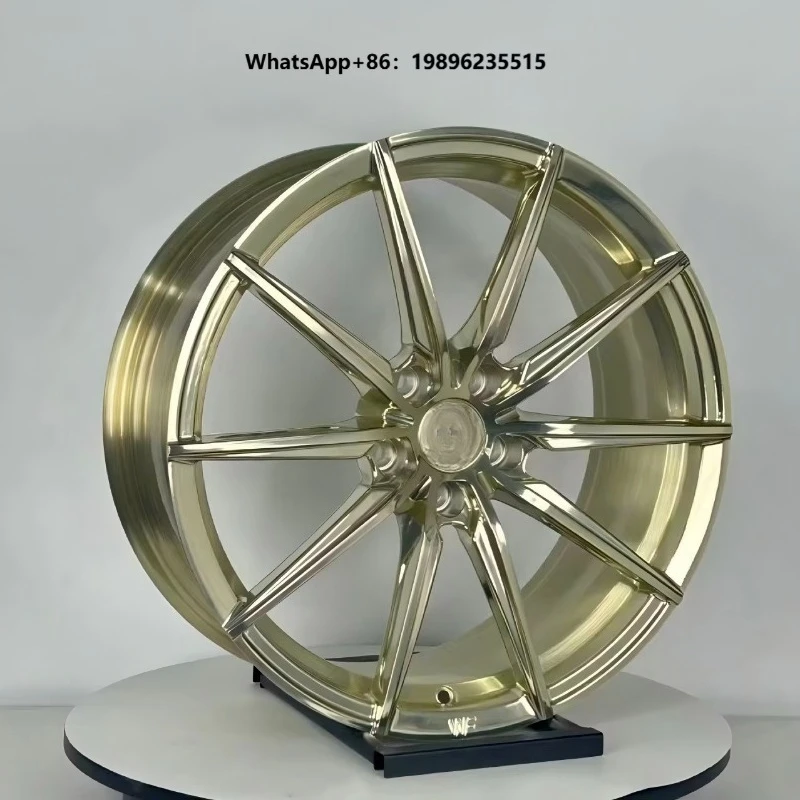 Forged Aluminum Alloy Wheel Hub OEM for Cars-Chrome Finish New Replacement/Repair 8-11.5J Width ET15 Cross-Country Alloy Truck