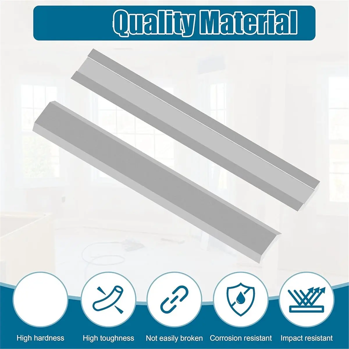 

Новые сменные лезвия для скребка из карбида 2,5 дюйма, 2 шт., двусторонние, реверсивные, стальные, 2026 год