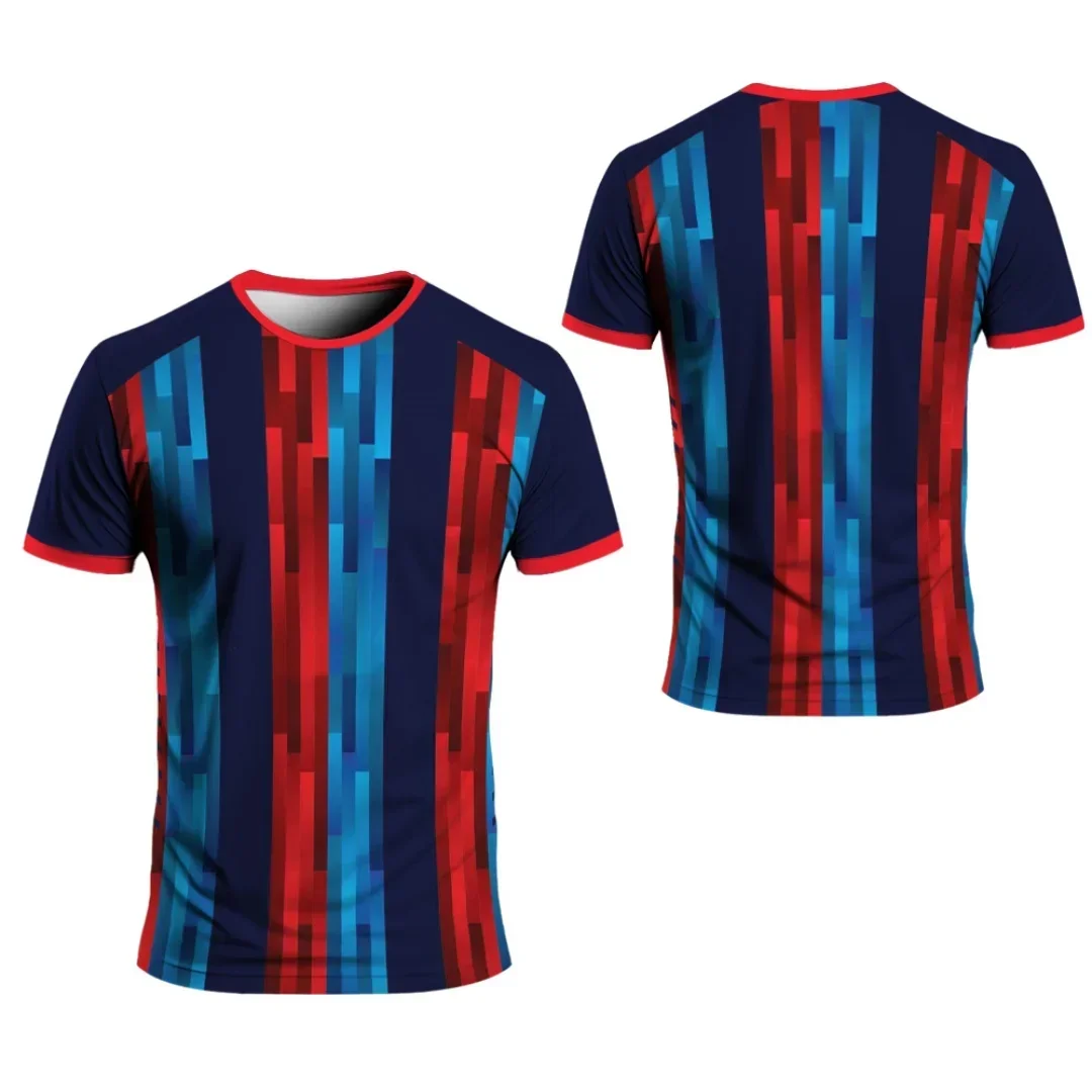 Outdoor-Sport-T-Shirt, Fitness, Laufen, 3D-Druck, Sommer, schnell trocknend, Herren- und Damen-T-Shirts