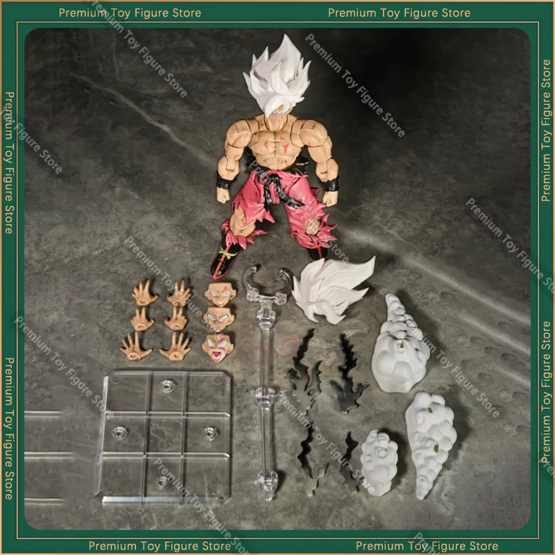 

New Wy Toy Dragon Ball Z SHF Legendary Super Saiyan Goku 3.0 Weekly Color Revenge Fury Articulated Anime Action Figure Model Toy
