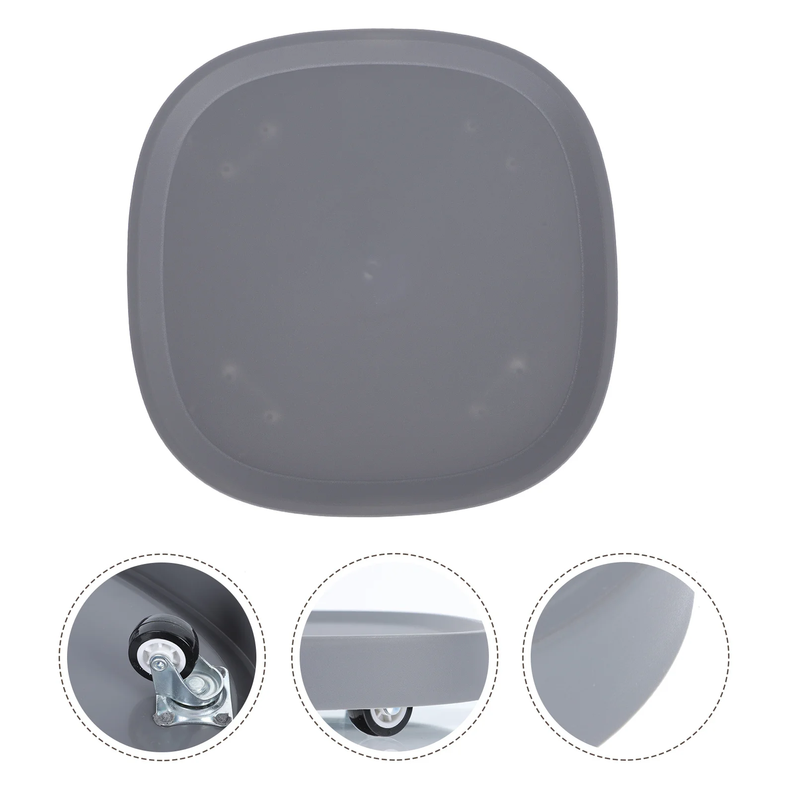 

1Pcs Universal Wheel Flowerpot Rack Thick Plastic Movable Plant Pot Tray Floor Planter Holder Heavy Duty Movable Pot Tray