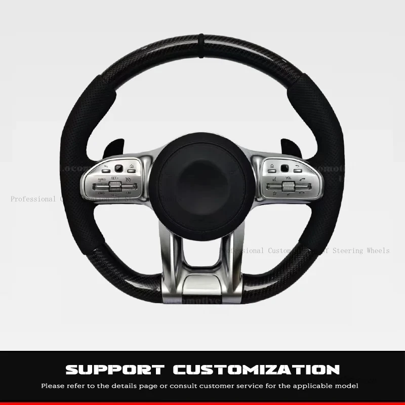 

for Mer-cedes B-enz Carbon Fiber AMG Automotive Steering Wheel A-class B-class E-Class S-Class Full Series W213G63 C63C190 W253