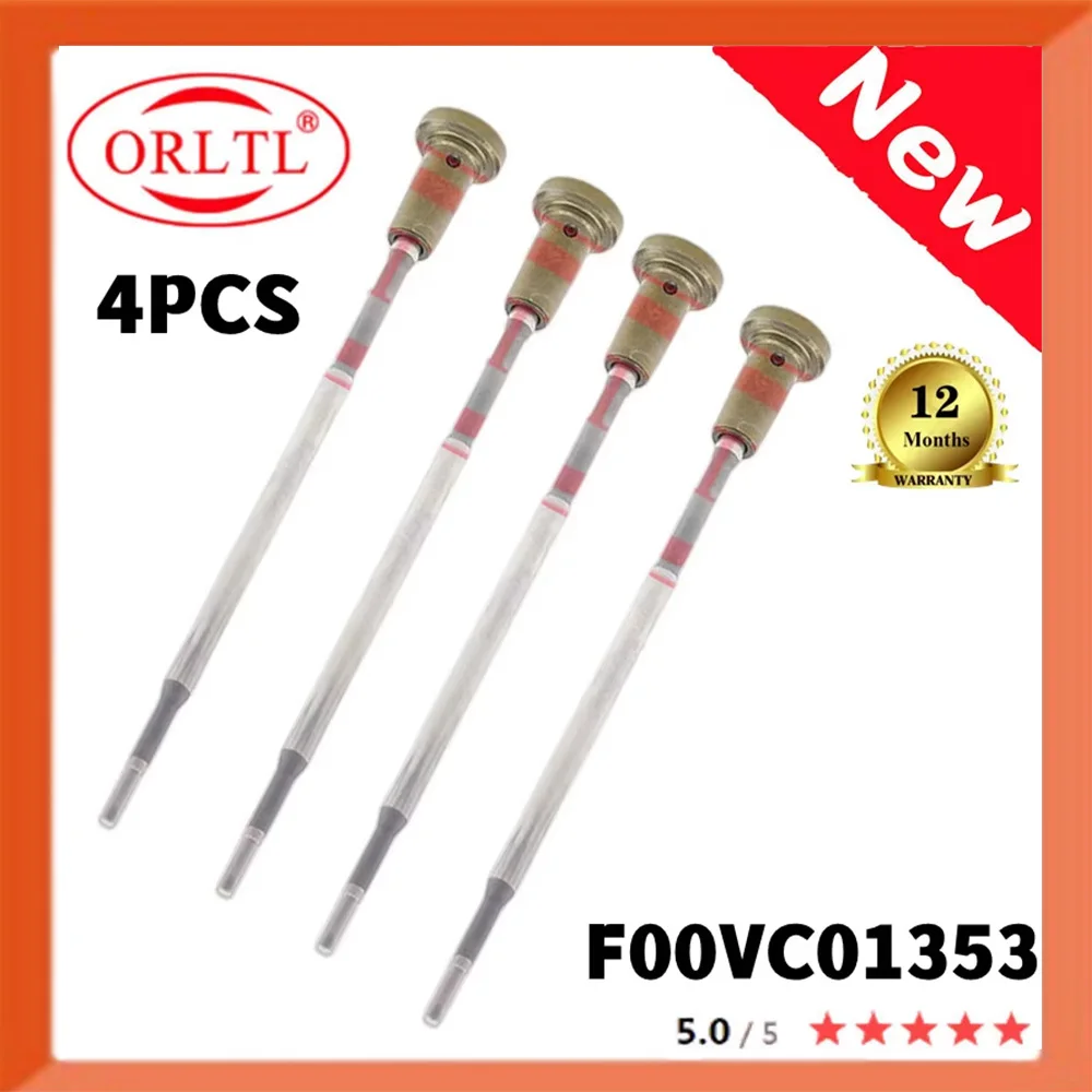 

ORLTL F00VC01353 0986435170 F00V C01 353 для 0445110265 0 445 110 265 Регулирующий клапан дизельного двигателя 4 шт.