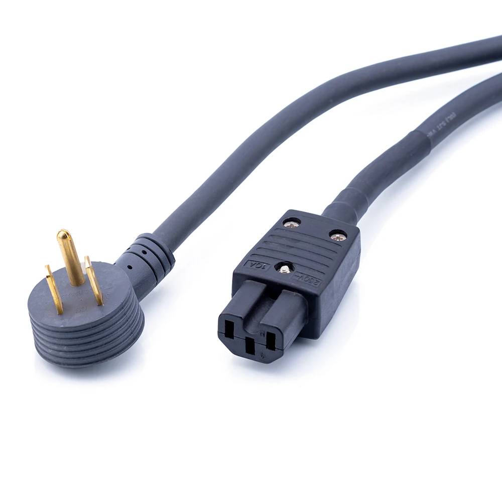 Кабель питания Monster Power Line 100, электрический кабель 3*14AWG кабель питания Hi-Fi, кабель питания, аудиокабель с позолоченным штекером американского стандарта
