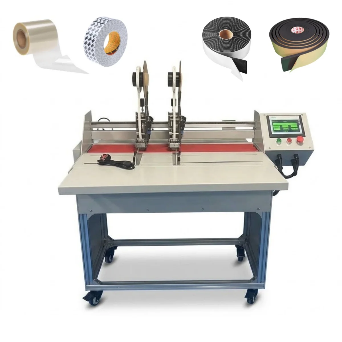 Semi Automatic Double Sided Tape Applicator Machine